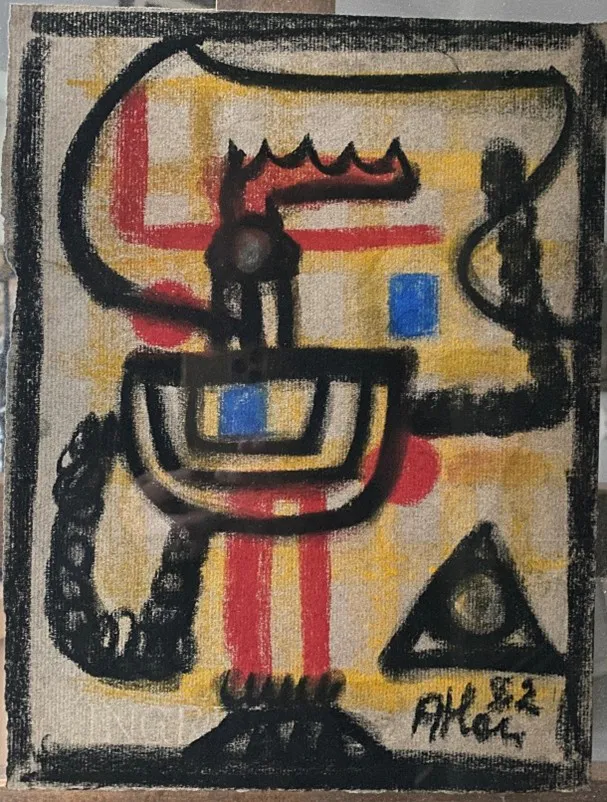 Anthropomorphic Figure in Armor